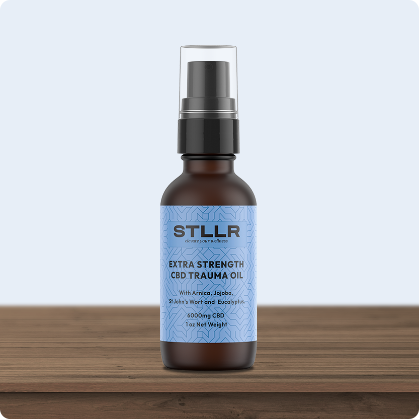 6000 mg EXTRA STRENGTH CBD TRAUMA OIL (1oz)